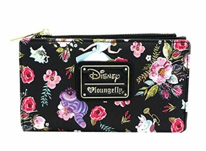 Loungefly x Alice in Wonderland Character Floral Print Wallet - Image 2