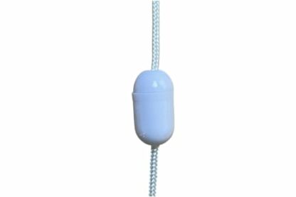 Lowgy White Plastic Cord Connector for connecting bathroom light pull cords, blinds, laces and string projects - Image 3