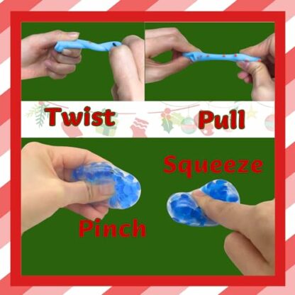 Lubibi Mochi Squishy Toy Advent Calendar 2024, 24 Day Countdown Christmas Advent Calendar Gift, Stress Relief Toys, Christmas Surprises For Boys Girls 3 4 5 6 7+12 Years Old 4 Lubibi Mochi Squishy Toy Advent Calendar 2024, 24 Day Countdown Christmas Advent Calendar Gift, Stress Relief Toys, Christmas Surprises For Boys Girls 3 4 5 6 7+12 Years Old - Image 4