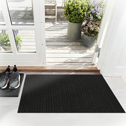 MACUNIN Doormat Indoor 50x80 cm Entryway Floor Mat Dirt resistant Non Slip - Image 2