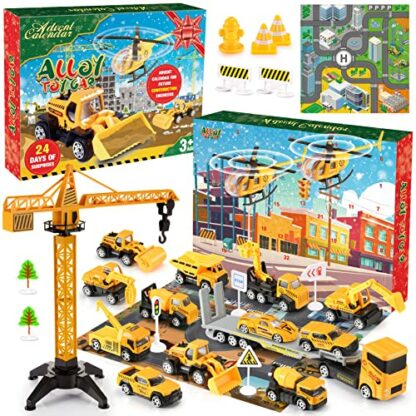 MDINGTD Kids Advent Calendar 2024, Toys Cars for 3 4 5 6 7 Year Old Boys Advent Calendar 2024 Kids' Play Vehicles 3-8 Year Old Boy Gifts Christmas Calendar Toy Advent Calendar Advent Calendar for Kid 2 MDINGTD Kids Advent Calendar 2024, Toys Cars for 3 4 5 6 7 Year Old Boys Advent Calendar 2024 Kids' Play Vehicles 3-8 Year Old Boy Gifts Christmas Calendar Toy Advent Calendar Advent Calendar for Kid - Image 2