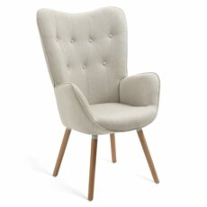MEUBLE COSY Scandinavian Armchair Leisure Sofa Chair for Living Room Dining Room Office with