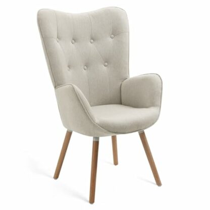MEUBLE COSY Scandinavian Armchair Leisure Sofa Chair for Living Room Dining Room Office with - Image 2