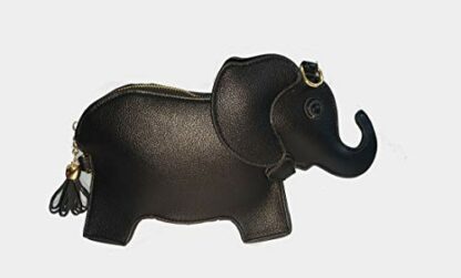 MILATA Animal Elephant Shape Crossbody Bag Purse Fashion Women Pu Leather Chic Shoulder Bag Clutch for Girls - Image 4