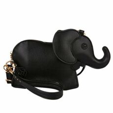 MILATA Animal Elephant Shape Crossbody Bag Purse Fashion Women Pu Leather Chic Shoulder Bag Clutch for Girls