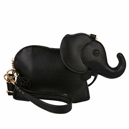 MILATA Animal Elephant Shape Crossbody Bag Purse Fashion Women Pu Leather Chic Shoulder Bag Clutch for Girls - Image 2