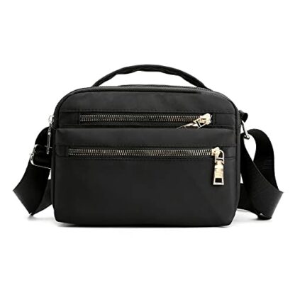 MULTIONS Women's Crossbody Bag, Multi Pocket Messenger Bag Shoulder Bag Travel Bag Handbags for Men&Women Suitable Shopping Travel Appointment Hiking Daily - Image 3