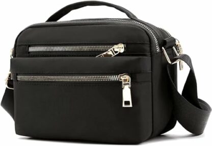 MULTIONS Women's Crossbody Bag, Multi Pocket Messenger Bag Shoulder Bag Travel Bag Handbags for Men&Women Suitable Shopping Travel Appointment Hiking Daily - Image 2