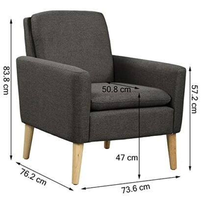Marktetro Accent Chair for Living Room - Image 4
