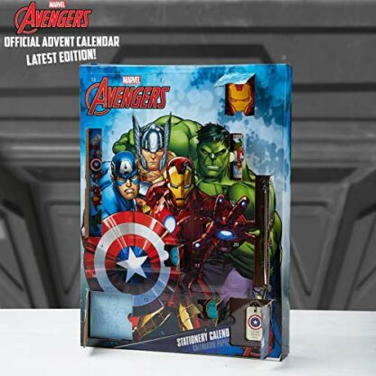 Marvel Advent Calendar 2024 - Stationery Keychains Stamps Advent Calendars for Kids 3 Marvel Advent Calendar 2024 - Stationery Keychains Stamps Advent Calendars for Kids - Image 3