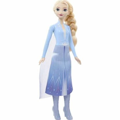 Mattel Disney Frozen Elsa Doll, Frozen Elsa in Signature Clothing, Collectible Fashion Doll, Poseable Doll with Long Blonde Hair, Toys for Ages 3 and Up, One Doll, HLW48 2 Mattel Disney Frozen Elsa Doll, Frozen Elsa in Signature Clothing, Collectible Fashion Doll, Poseable Doll with Long Blonde Hair, Toys for Ages 3 and Up, One Doll, HLW48 - Image 2