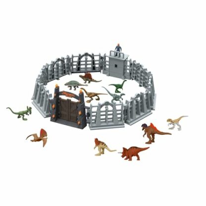 Mattel Jurassic World Holiday Advent Calendar with 24 Day Countdown, Daily Surprise, Mini Toy Dinosaurs, Human Figures and Gates, HTK45 3 Mattel Jurassic World Holiday Advent Calendar with 24 Day Countdown, Daily Surprise, Mini Toy Dinosaurs, Human Figures and Gates, HTK45 - Image 3