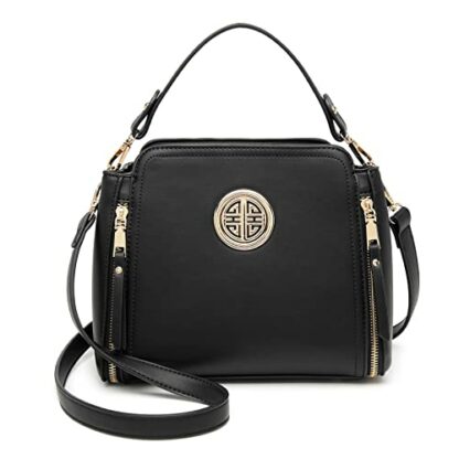 Miss Lulu Handbags for Women Cross Body Bags Ladies Fashion Shoulder Bag Girls PU Leather Top Handle Bag - Image 2