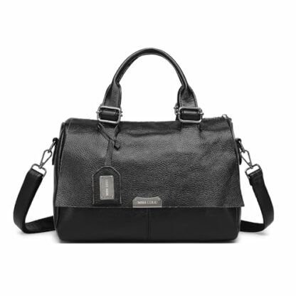 Miss Lulu Woman Crossbody Bag, Shoulder Bag Genuine Leather, Purse for Women, Handbag Splash-Proof, Adjustable Shoulder Strap - Image 2