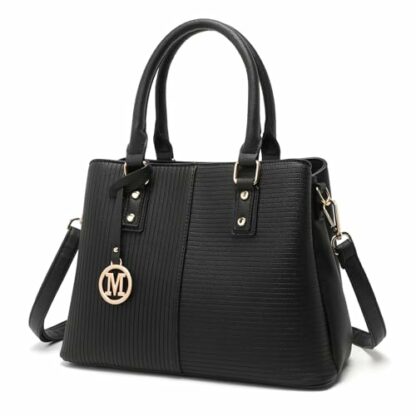 Miss Lulu Women’s Top Handle Handbag, PU Leather Elegant handbags for women, Fashion Hobo Bags, Faux Leather Shoulder Bag, Handbag with Detachable Cross Body Strap & Grab Handles 2 Miss Lulu Women’s Top Handle Handbag, PU Leather Elegant handbags for women, Fashion Hobo Bags, Faux Leather Shoulder Bag, Handbag with Detachable Cross Body Strap & Grab Handles - Image 2