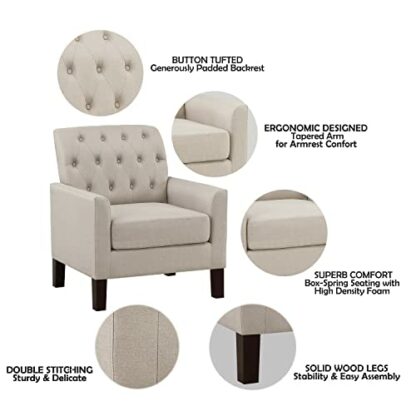 Modern Accent Chairs for Living Room Furniture Living Room Chairs Reading Chair for Room Arm Chairs for Living Room Comfy Chair for Bedroom Small Accent Chairs for Bedroom Chairs 4 Modern Accent Chairs for Living Room Furniture Living Room Chairs Reading Chair for Room Arm Chairs for Living Room Comfy Chair for Bedroom Small Accent Chairs for Bedroom Chairs - Image 4