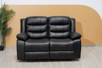 Modern Roma Recliner Bonded Leather 3 2 1 sofa sets for living room cheap- 3 Seater Suite For Living Room - 2 Seaters sofas & Couches - Image 2