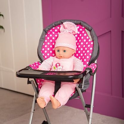 Molly Dolly Baby Doll Set - 40cm Talking Doll With Feeding Accessories Set - Baby Dolls For Girls - Doll Suitable From 2 Years + - Image 3