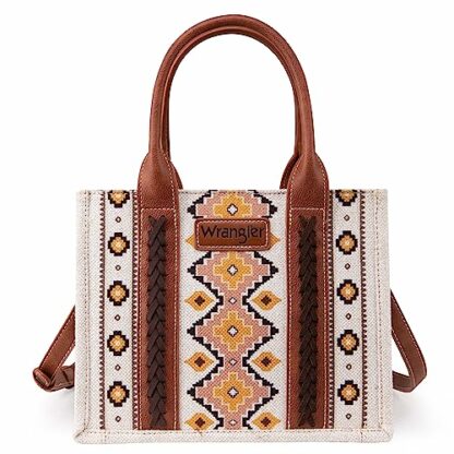 Montana West Wrangler Tote Bag for Women Western Shoulder Purses Boho Aztec Satchel Handbags - Image 3