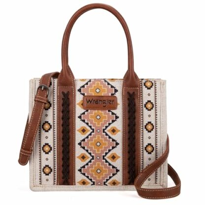 Montana West Wrangler Tote Bag for Women Western Shoulder Purses Boho Aztec Satchel Handbags - Image 2