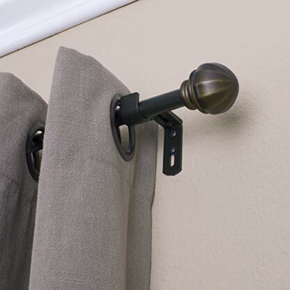 Montevilla 5/8-Inch Facet Ball Window Treatment Rod Set - Image 3