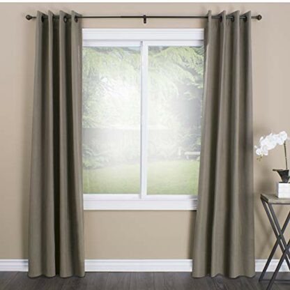 Montevilla 5/8-Inch Facet Ball Window Treatment Rod Set - Image 4