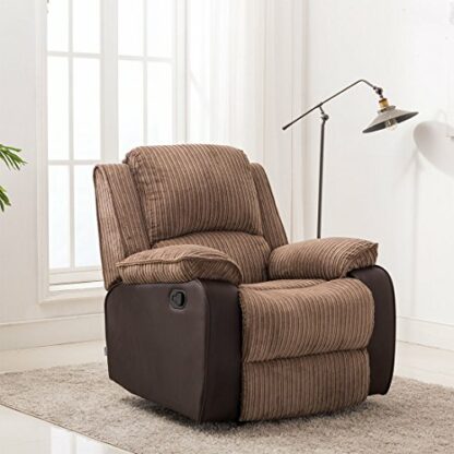 More4Homes POSTANA JUMBO CORD FABRIC RECLINER ARMCHAIR SOFA LOUNGE HOME RECLINING CHAIR 3 More4Homes POSTANA JUMBO CORD FABRIC RECLINER ARMCHAIR SOFA LOUNGE HOME RECLINING CHAIR - Image 3
