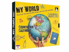 My World Advent Calendar 2024 “Visit” 24 countries and come back just in time for Christmas day! Explore different cultures, create original Arts & Crafts gift from each country. with a printed guide