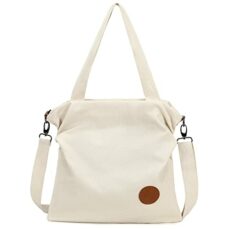 Myhozee Women Handbag Shoulder Bag Canvas-Vintage Hobo Top Handle Shopping Crossbody Bag Tote Travel Casual Beach Multifunction Bags