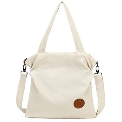 Myhozee Women Handbag Shoulder Bag Canvas-Vintage Hobo Top Handle Shopping Crossbody Bag Tote Travel Casual Beach Multifunction Bags 2 Myhozee Women Handbag Shoulder Bag Canvas-Vintage Hobo Top Handle Shopping Crossbody Bag Tote Travel Casual Beach Multifunction Bags - Image 2