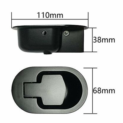 NA qiqiqiaqia Aluminum Metal Pull Recliner Handle Reliable and Sturdy Recliner Replacement Parts for Chair Sofa Couch（Handle Only） - Image 4