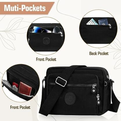 NEWIROVE Women's Cross-Body Bags Shoulder Bags Women Satchel Bag Messenger Bag Cross Over Body Bags Crossbody Bags for Women Lady, Shopping, Working and Travel - Image 3