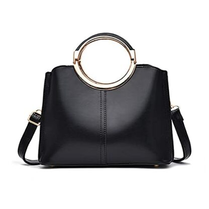 NICOLE & DORIS Fashion Handbags for Women Top-handle Bags Small Crossbody Bag PU Leather Shoulder Bag Elegant Simple Bag For Work Shopping Travel 2 NICOLE & DORIS Fashion Handbags for Women Top-handle Bags Small Crossbody Bag PU Leather Shoulder Bag Elegant Simple Bag For Work Shopping Travel - Image 2