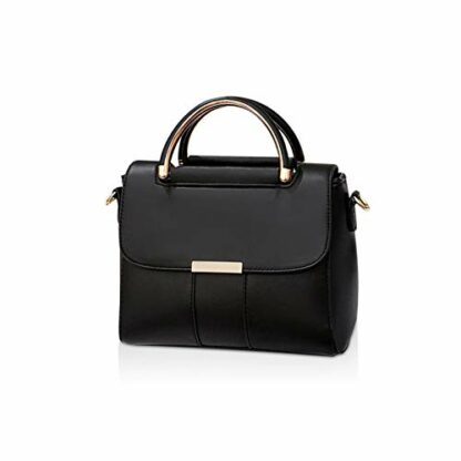 NICOLE & DORIS Top Handle Bag of Women Crossbody Bag Handbag with Arched Handle Small Square Bag PU Leather Shoulder Bag Cross Body Purse for Teens Girls 2 NICOLE & DORIS Top Handle Bag of Women Crossbody Bag Handbag with Arched Handle Small Square Bag PU Leather Shoulder Bag Cross Body Purse for Teens Girls - Image 2