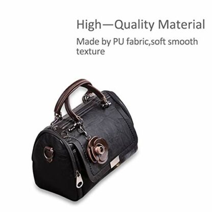 NICOLE&DORIS Fashion Handbags for Women Top-Handle Bag Retro Crossbody Bag Flower Handbags for Lady Messenger Bag Elegant Shoulder Bag 4 NICOLE&DORIS Fashion Handbags for Women Top-Handle Bag Retro Crossbody Bag Flower Handbags for Lady Messenger Bag Elegant Shoulder Bag - Image 4