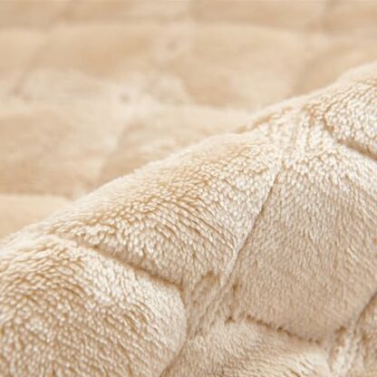 NUODWELL Recliner Chair Cover, Plush Non Slip Armchair Cover, Super Soft Washable Sofa Slipcover Furniture Protector Cover for Kids and Pets - Image 3