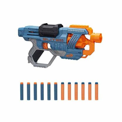 Nerf Elite 2.0 Commander RD-6 Dart Blaster, 12 Nerf Elite Darts, 6-Dart Rotating Drum, Outdoor Toys For 8 Plus Year Old Boys & Girls - Image 3