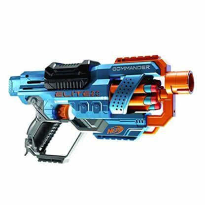 Nerf Elite 2.0 Commander RD-6 Dart Blaster, 12 Nerf Elite Darts, 6-Dart Rotating Drum, Outdoor Toys For 8 Plus Year Old Boys & Girls - Image 2