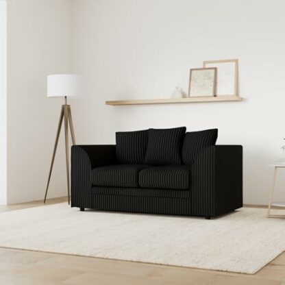 New Soft Jumbo Cord Luxor Fabric Corner Sofa | Sofa Set Luxor Range 4, 3, 2 Seaters | Furniture for Living Rooms - Image 3