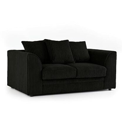 New Soft Jumbo Cord Luxor Fabric Corner Sofa | Sofa Set Luxor Range 4, 3, 2 Seaters | Furniture for Living Rooms - Image 2