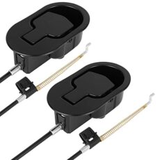 Nonley Recliner Replacement Parts with Pull Handle and Release Cable, Heavy-Duty Repair Recliner Pull Handle Mechanism Parts Compatible with Most Furniture of Recliner Sofa Couch Chair