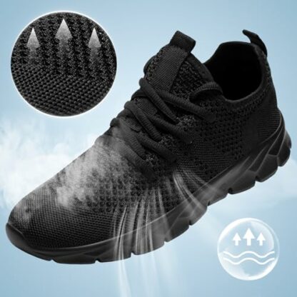 Oltyutc Mens Trainers Running Walking Mesh Slip On Shoes Lightweight Comfortable Badminton Gym Tennis Sneakers Athletic 3 Oltyutc Mens Trainers Running Walking Mesh Slip On Shoes Lightweight Comfortable Badminton Gym Tennis Sneakers Athletic - Image 3