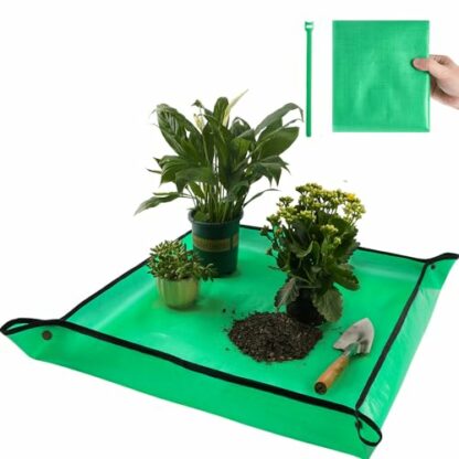 Onlysuki Repotting Mat for Indoor Plant Transplanting Potting Soil Mix Orchid Bark Perlite Succulent Panting Gardening Mat Plant Mat Gardening Gift for Women Plant Gifts for Plant Lovers - Image 2