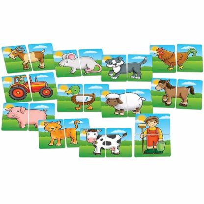 Orchard Toys Farmyard Heads & Tails Game - Matching & Pairing Memory Game - Educational Toddler Toys and Games for Boys and Girls 18-Month-Old+ - Early Years Animal Pairs/Snap Cards - 1-4 Players 3 Orchard Toys Farmyard Heads & Tails Game - Matching & Pairing Memory Game - Educational Toddler Toys and Games for Boys and Girls 18-Month-Old+ - Early Years Animal Pairs/Snap Cards - 1-4 Players - Image 3