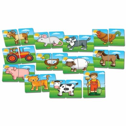 Orchard Toys Farmyard Heads & Tails Game - Matching & Pairing Memory Game - Educational Toddler Toys and Games for Boys and Girls 18-Month-Old+ - Early Years Animal Pairs/Snap Cards - 1-4 Players 4 Orchard Toys Farmyard Heads & Tails Game - Matching & Pairing Memory Game - Educational Toddler Toys and Games for Boys and Girls 18-Month-Old+ - Early Years Animal Pairs/Snap Cards - 1-4 Players - Image 4