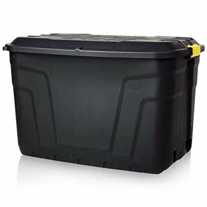 Original Organics Heavy Duty Extra Large Storage Box with Lid – 190L Lockable Storage Box Great for Indoor & Outdoor Storage – Storage Containers with Wheels - Image 4