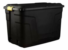 Original Organics Heavy Duty Extra Large Storage Box with Lid – 190L Lockable Storage Box Great for Indoor & Outdoor Storage – Storage Containers with Wheels