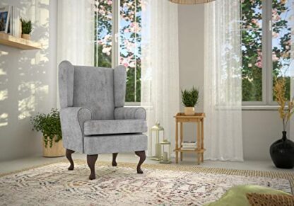 Orthopaedic high seat chair 21"seat height in Silver colour for the elderly or infirm, Firm and comfortable, ideal for the disabled, immobile or people recovering from an operation or accident. - Image 3