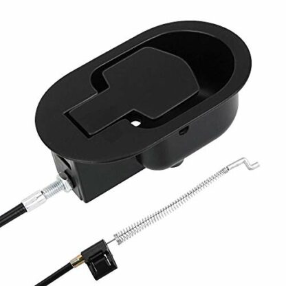 PERFETSELL Universal Sofa Chair Recliner Release Pull Handle Replacement Parts with Cable Metal Couch Style Pull Chair Release Handle fits Recliner Sofa（Black） - Image 2