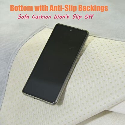 PEXXSUII Loveseat Sofa Cover, Water-Repellent, Non-Slip, Durable, Full, Sofa Cushion, Fabric, Furniture, Couch Protection for Pets, Hair, Children's Floppers, Dog, Cat, Scratches - Image 4